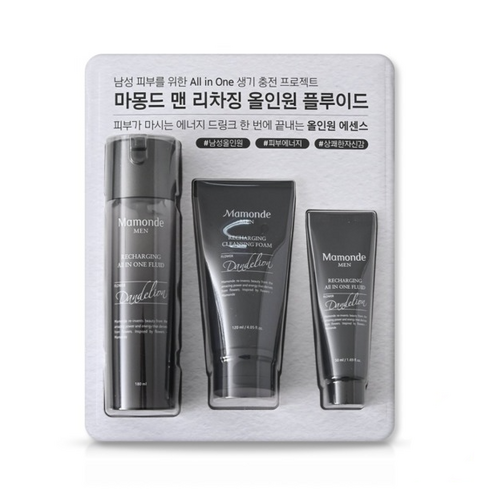 마몽드 맨 리차징 올인원 플루이드 180ml, 1개, 단품