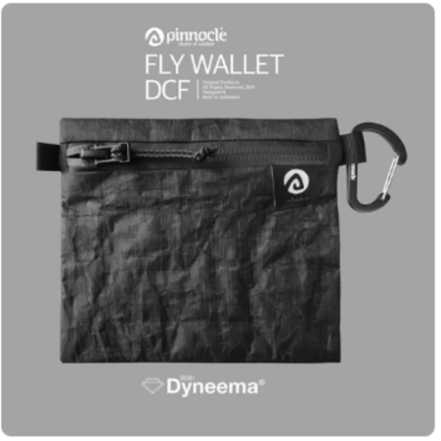 2024년 가성비 최고 다이니마파우치 - 피나클 다용도 낚시미끼 가방(지갑) 83g Pinnacle Fly Wallet White - Dyneema ( DCF ) TOP Zipper