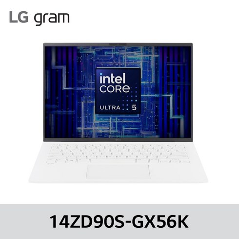 LG전자 그램 14 코어 울트라5 인텔 Arc, 에센스 화이트, 1TB, 16GB, Free DOS, 14ZD90S-GX56K