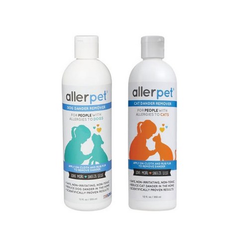 Allerpet 알러펫 도그 캣 댄더 리무버 355ml (2종 택1), CAT