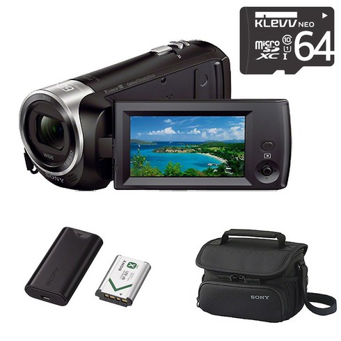HDR-CX405 소니 캠코더 + 64GB +BC-DCX충전기+ NP-BX1 배터리 +가방 정품대리점