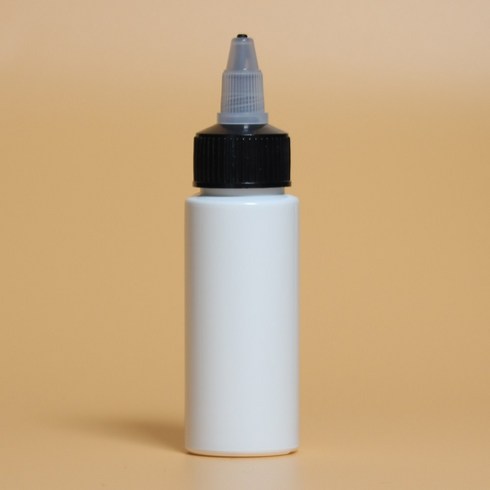 (박스 1000개) E50 백색 페트병 뾰족캡 50ml HDPE 플라스틱 보틀 소분통, 뾰족캡 A형 (흰색)