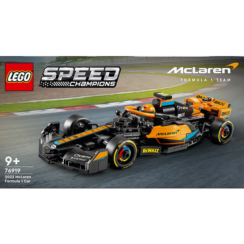 레고 스피드챔피언 76919 2023 McLaren Formula 1 레이스카, 혼합색상