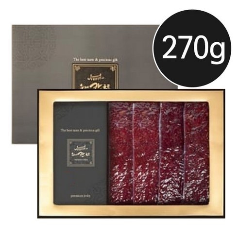통통육포 - 칸육포 수제 촉촉통통 육포 선물세트(호주산) 270g, 1개