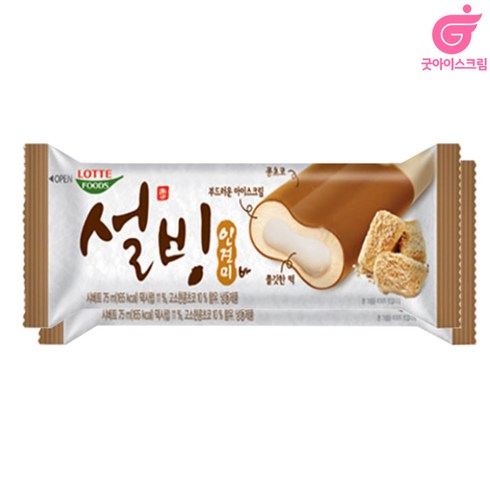 설빙인절미바 40개, 75ml, 1개