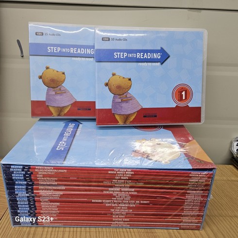 [개똥이네][중고]Step into Reading Step1 (Book 25권+ CD 25장)