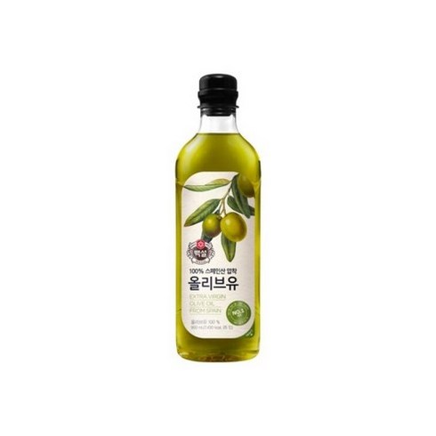 백설 올리브유, 900ml, 1개