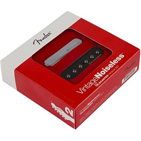 펜더 ◆Fender Vintage Noiseless Telecaster Pickup Set◆tele 텔레캐스터 기타용 노이즈리스 픽업 2점 세트 “품, 상세페이지 참조