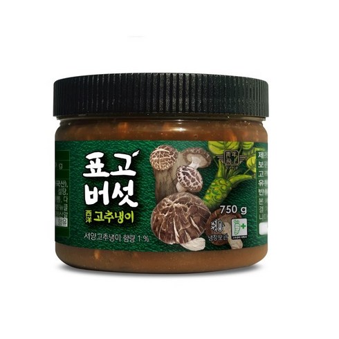 청비 표고 톡톡톡 생와사비 750g (1BOX 10통), 1세트