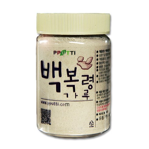 뿌띠 백복령가루 곡물팩 한방팩, 110g, 1개, 110g