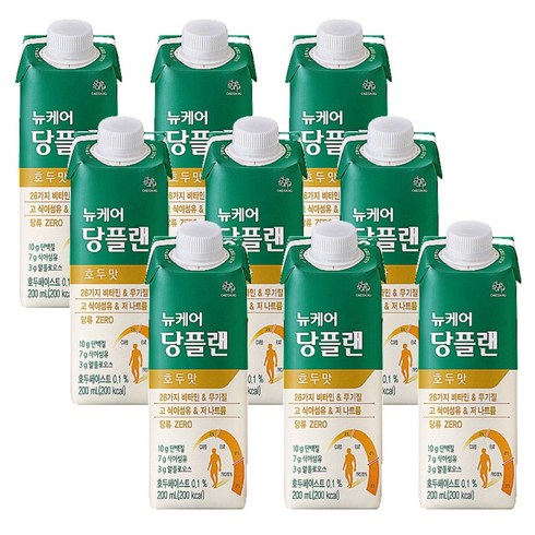 뉴케어당플랜 - 뉴케어 당플랜 호두맛 당뇨환자영양식, 200ml, 90개