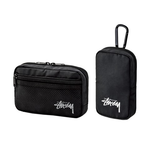 STUSSY 2017 MULTICASE SET 스투시 멀티케이스 파우치 세트 [일본 잡지부록]