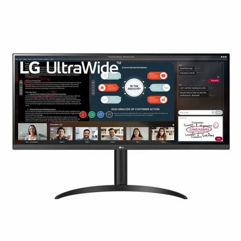 LG 울트라와이드 모니터 34WP550 해상도:2560 x 1080 (WFHD) IPS패널 모니터/평면모니터, 단품