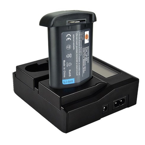CANON LP-E4 대용량 호환배터리 캐논 EOS 1ds3 배터리 1D3 DSLR 1D4 카메라 1D C 싱글충전기 배터리, 배터리1+충전기1