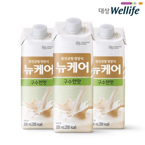 대상웰라이프 뉴케어 구수한맛, 10개, 200ml