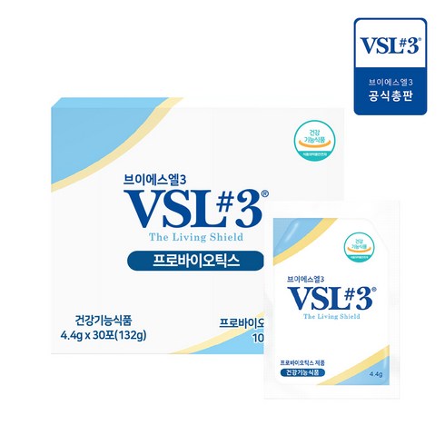 [VSL#3공식판매] 브이에스엘3 오리지널 생유산균 30포(1개월분) 외 모음, 1개, 132g