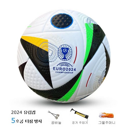 축구용품 - 블랙케이셔븐 축구 훈련 경기 전문적인 유러피언컵 축구공 5호볼, 사이즈 5, 1개