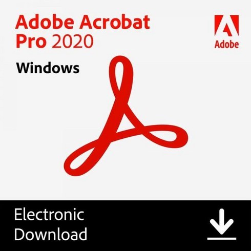 아크로벳 - Adobe Acrobat Pro 2020 | PC 코드, Code (PC)_Pro