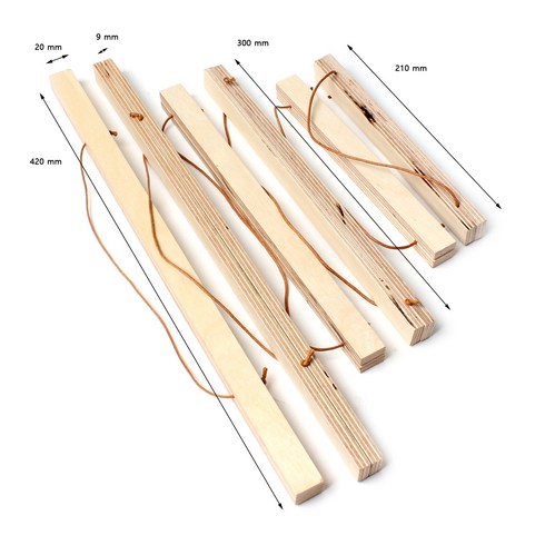 핸드메이드 수제작 자작나무합판 액자행잉 액자 프레임 포스터 족자 벽걸이 자석액자 1쌍