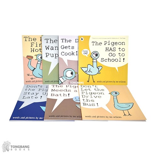 (북메카 영어원서) Mo Willems Pigeon Book Collection 7 Books Set 모 윌렘스 피죤 스토리북 세트