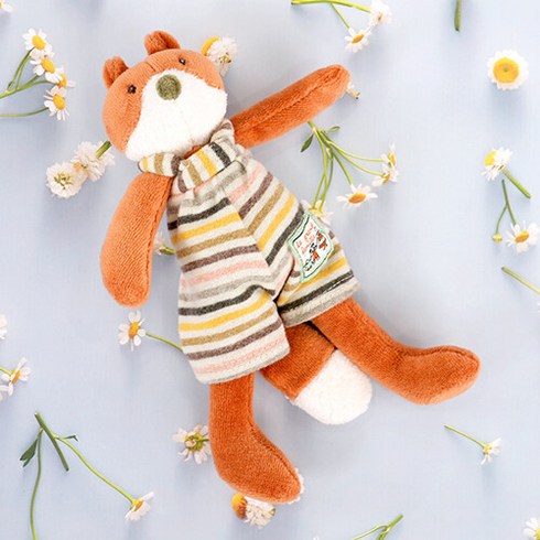 물랑로티 [물랑로티] [632256] 여우 애착인형 Small Fox Gaspard 20cm, 단품없음