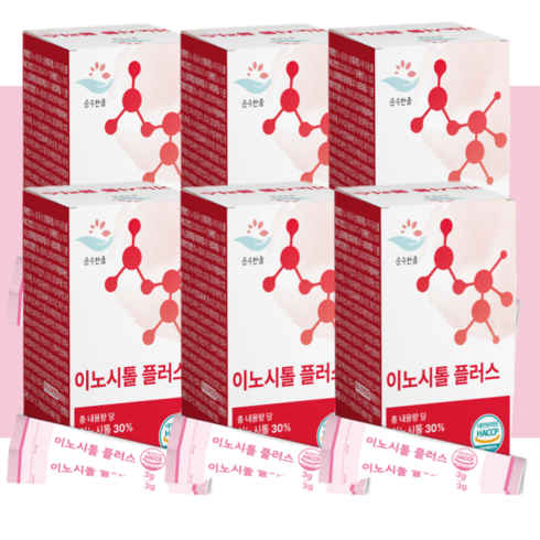 이노시톨30포 - 이노시톨 안전한 HACCP 미오이노시톨 30포 6박스, 90g