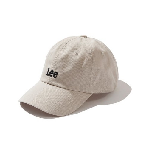 2023년 가성비 최고 marqleen - 리 스몰 트위치로고 코튼 커브 볼캡 베이지