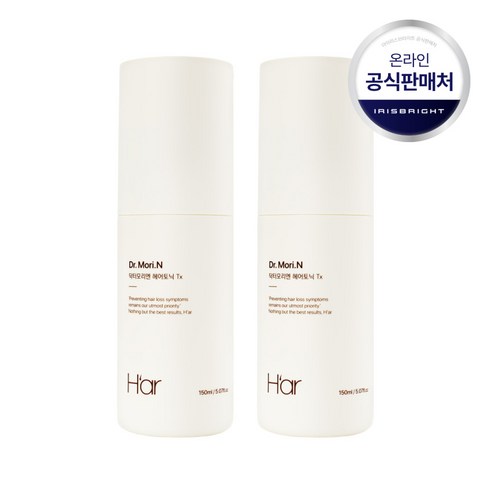 하아르닥터모리엔 - 하아르 닥터모리엔 탈모증상완화 도움 기능성 헤어토닉, 150ml, 2개