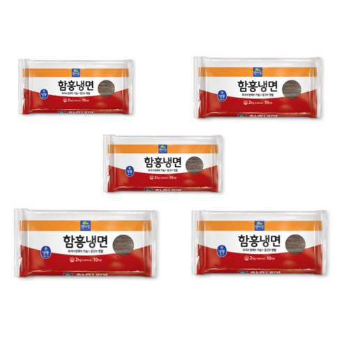 면사랑함흥냉면 - 면사랑 (냉동)면사랑 함흥냉면2kg(10인분), 2kg, 5개