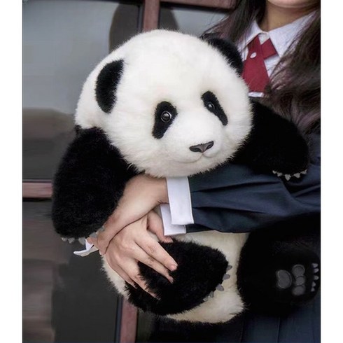 아이바오인형 - 봉제나라 자이언트 팬더 인형 봉제 귀여운 동물 판다 생일 선물, 50cm