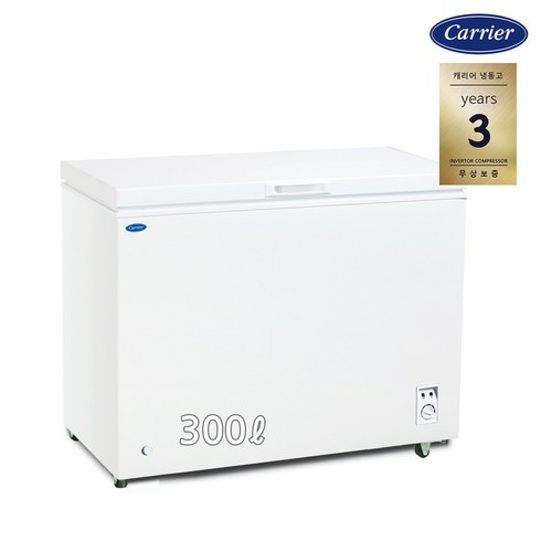 캐리어 CSC-300FDWB 화이트 다목적 냉동고, 단품