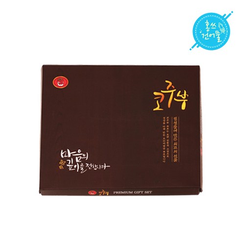 코주부 프리미엄 육포 + 쇼핑백 선물세트, 360g, 1세트