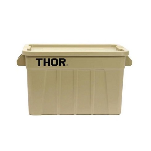 토르박스 Thor 사각 수납함 컨테이너 22L 53L, 샌드(75L), 4캔