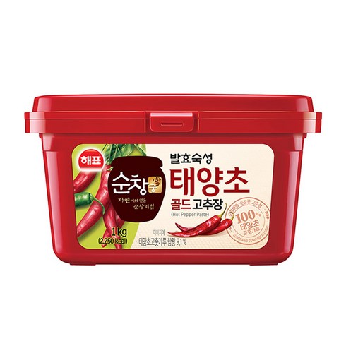 순창궁 태양초 골드 고추장, 1kg, 2개