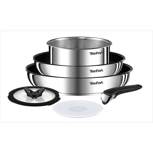 SALE 테팔 매직핸즈 화이트골드 에디션세트 - 테팔 매직핸즈 이모션SS 멀티 6P 세트, 16cm,22cm,26cm, 1세트