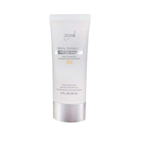 애터미 선크림 베이지 SPF50+ PA+++, 60ml, 4개