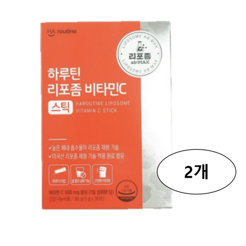 하루틴 리포좀 비타민C 스틱 30포, 2개, 90g