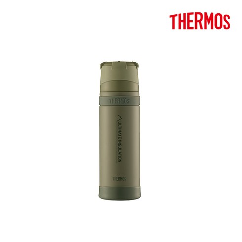 써모스보온병 - THERMOS 써모스 FFX-751K 산악전용 등산용보틀 시즌2 가벼운 휴대용 보온병 보냉병 750ml, 포레스트매트(FR), 1개