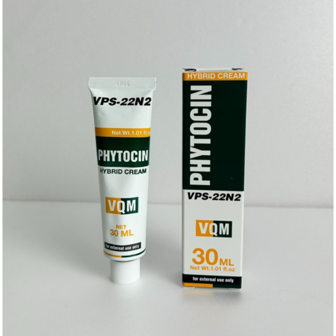 (본사정품) VQM 브이큐엠 파이토신 크림 30ml PHYTOCIN CREAM 재생 크림 레이저 시술후 홍조 트러블 레이저후 재생크림 파이토신크림, 1개