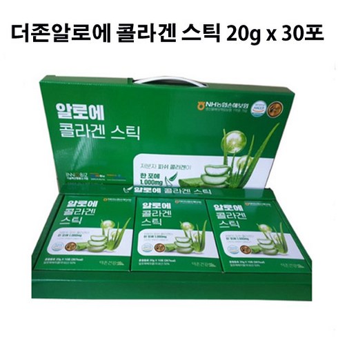 알로에콜라겐스틱 20g30포, 1개, 30개