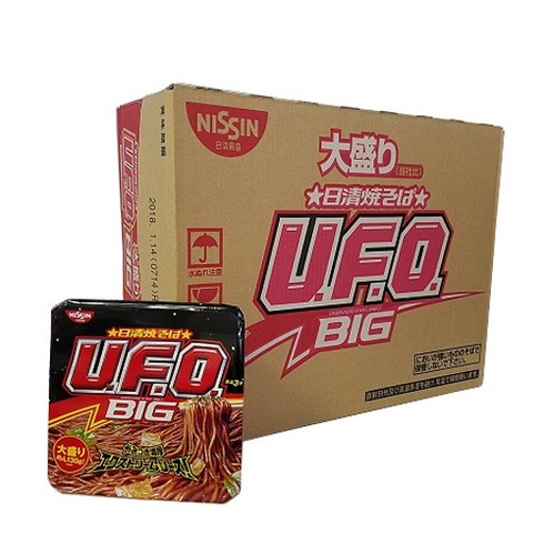 Nissin 닛신 야키소바 UFO 오오모리 167g x 12개