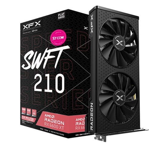 24년7월까지AS남음 2팬 XFX 라데온 RX 6600 XT as기간남은제품