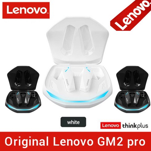 Lenovo-GM2 Pro 레노버 블루투스 무선이어폰 음악 게임 듀얼모드, Lenovo-GM2 Pro 블랙, 1. GM2 Pro (블랙)