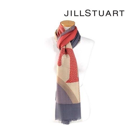 질스튜어트 질스튜어트 JILLSTUART S마롱드 스카프 레드