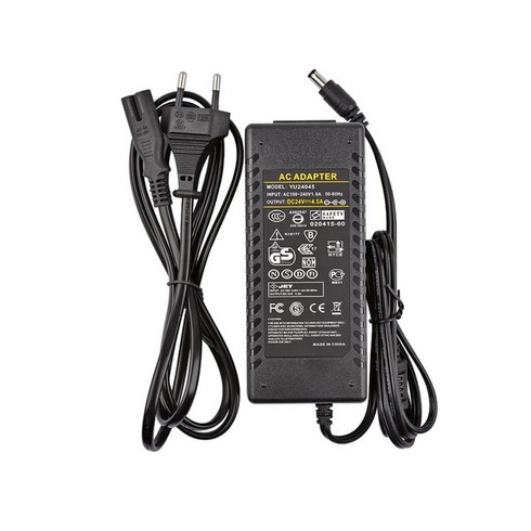 Fosi Audio 19V/24V/32V/48V DC Power Supply Charger Home Theater Amplifier Power Adapter For Audi, [07] 24V 4.5A, [04] AU PLUG