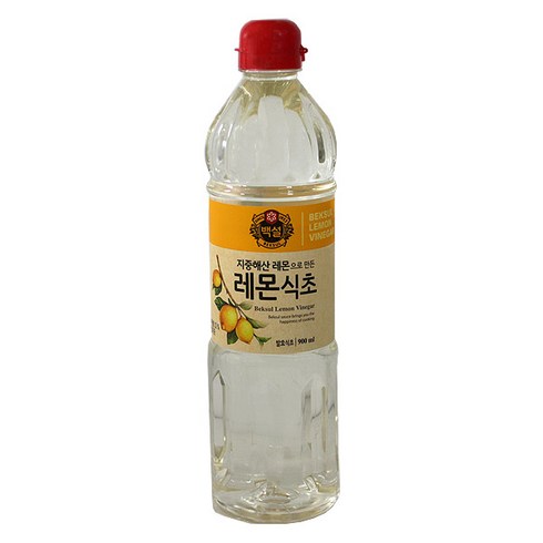 백설 레몬 식초, 900ml, 1개