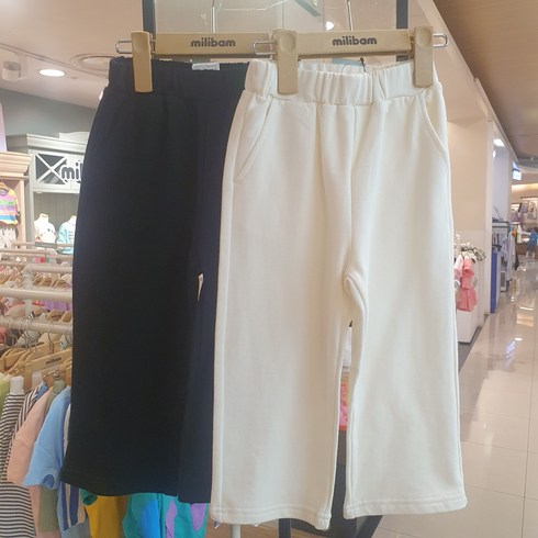 밀리밤 강북점 봄신상 ##50%쎄일## 쮸리 일자핏 바지 MLTM23S61
