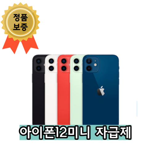 아이폰12미니 iPhone12mini 64GB 128GB 256GB 자급제, 블루