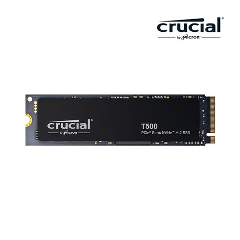 ps5ssd - 마이크론 Crucial T500 1TB M.2 NVMe SSD 대원CTS (GEN4/TLC/PS5 호환), _1TB