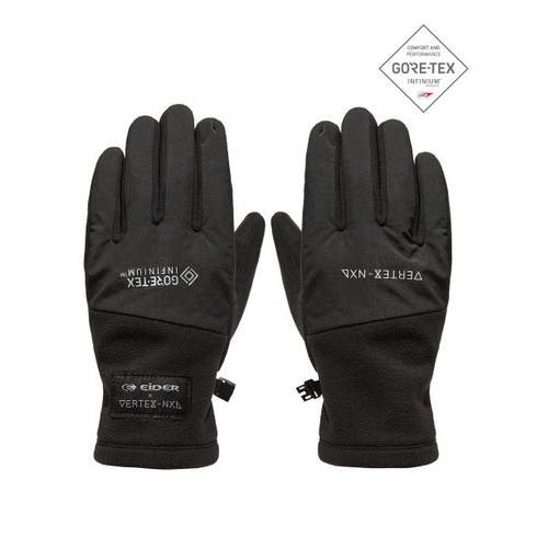 2023년 가성비 최고 디미토글러브 - 디미토 GORE-TEX 후리스 VTX X 아이더 GLOVES BLACK, S